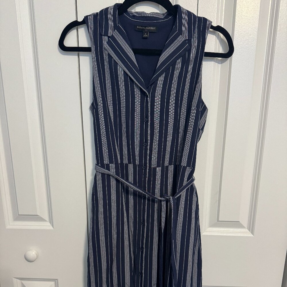 Banana Republic Striped Dress, Size 2